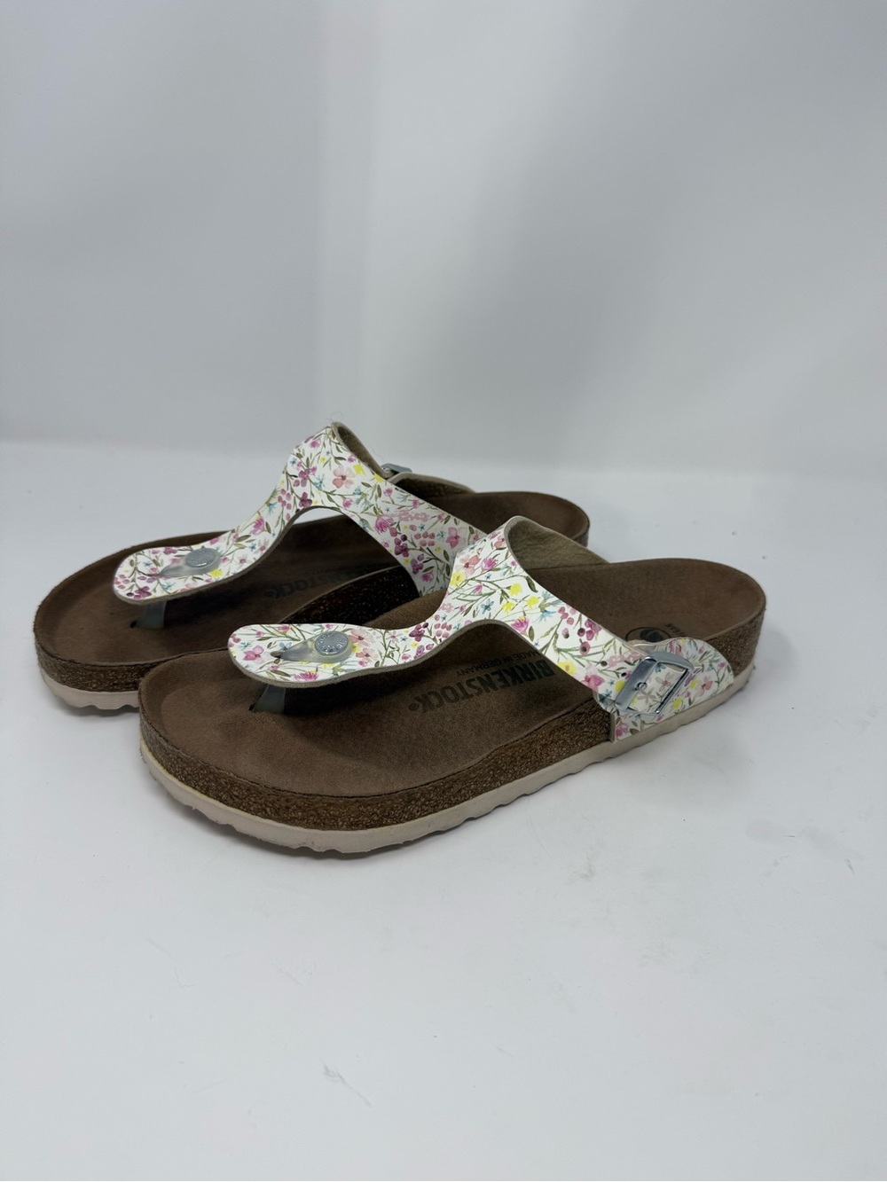 EUC BIRKENSTOCK Gizeh BS VEGAN Thong Sandal US 8/8.5 (HULBIO) - Picture 4 of 8